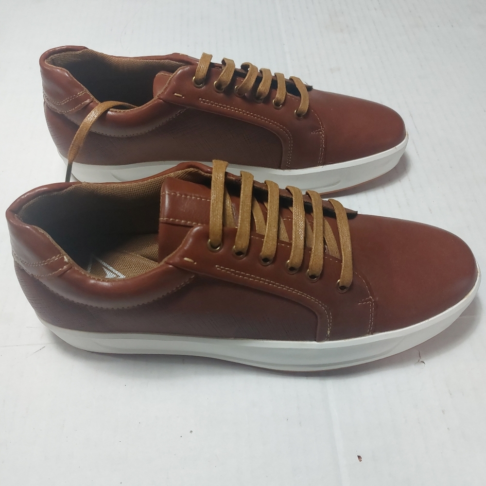NWNB Vance Co. ComfortForm Men's Brown Lace-up Sneakers Size 11M